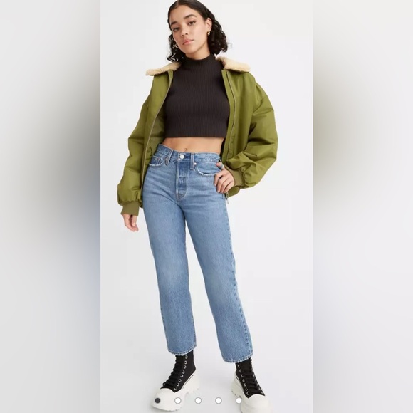 Levi’s Premium Wedgie Straight Fit Jeans size 26 - Picture 1 of 10